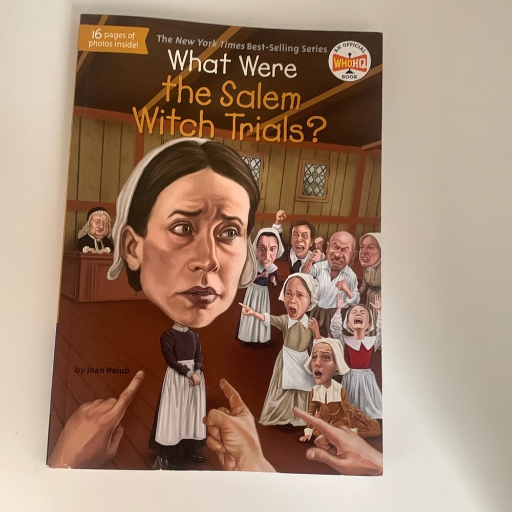 What were the Salem witch trials ( the New York Times best-selling series)